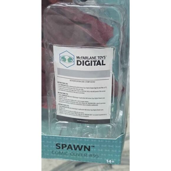 The new McFarlane Toys 30th Anniversary Spawn 1:7 Scale Posed Figure w/Digital . - Picture 3 of 5